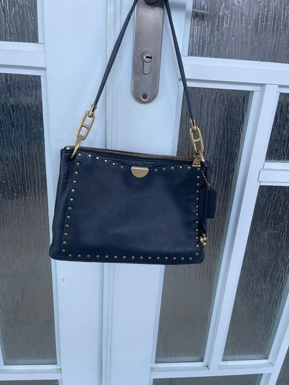 Coach smooth leather